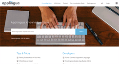 Desktop Screenshot of kb.applingua.com